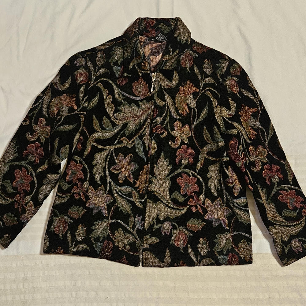 Floral Patterned Jacket - image 1